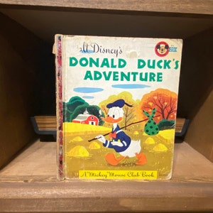 Vintage Walt Disney’s Donald Duck’s Adventure 1950 288-GRC