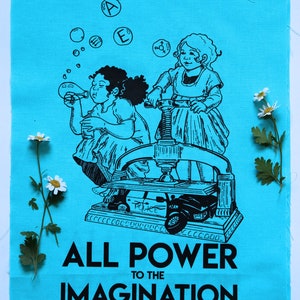All Power to the Imagination Back Patch