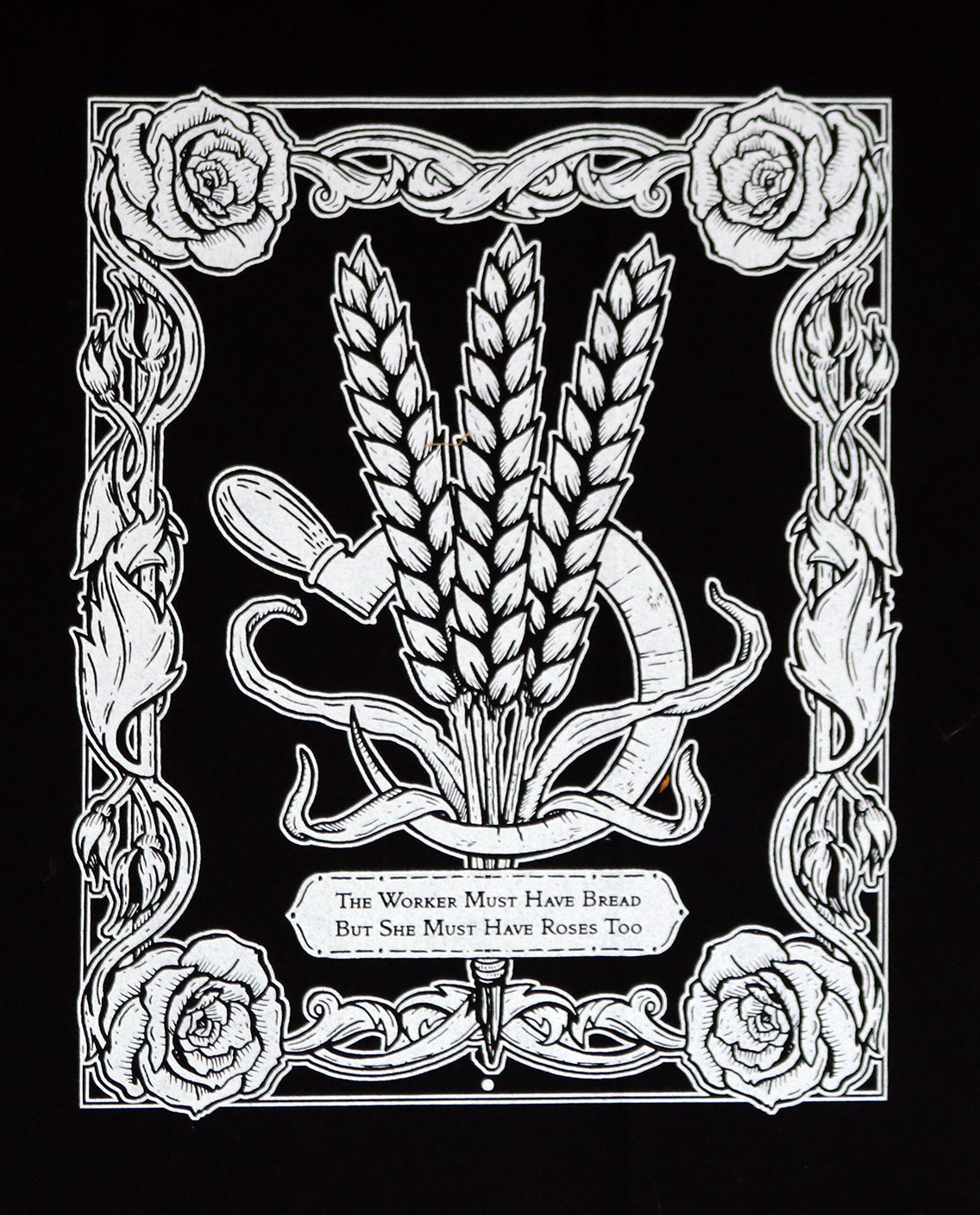 Patch voor tarwe en sikkelarbeid