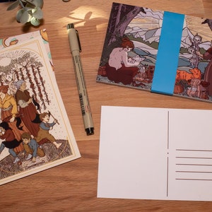 Confezione di cartoline mini art card