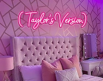 Custom Your Version neon sign, Custom Name Neon Sign, Girls Room Decor, Dorm Led Sign, Christmas Gifts, personalized gift, neon light name