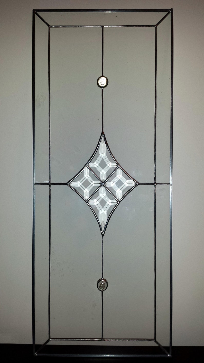 Unique Custom Made Kitchen Glass Inserts Classico Etsy