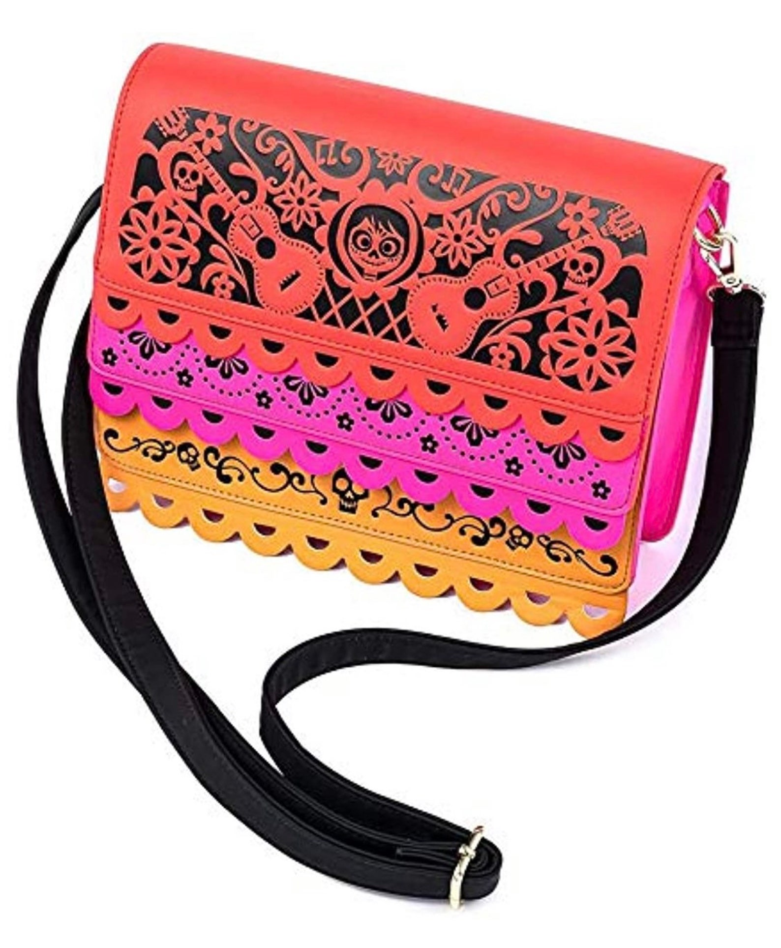 Loungefly Disney Pixar Coco Papel Picado Crossbody Bag Etsy