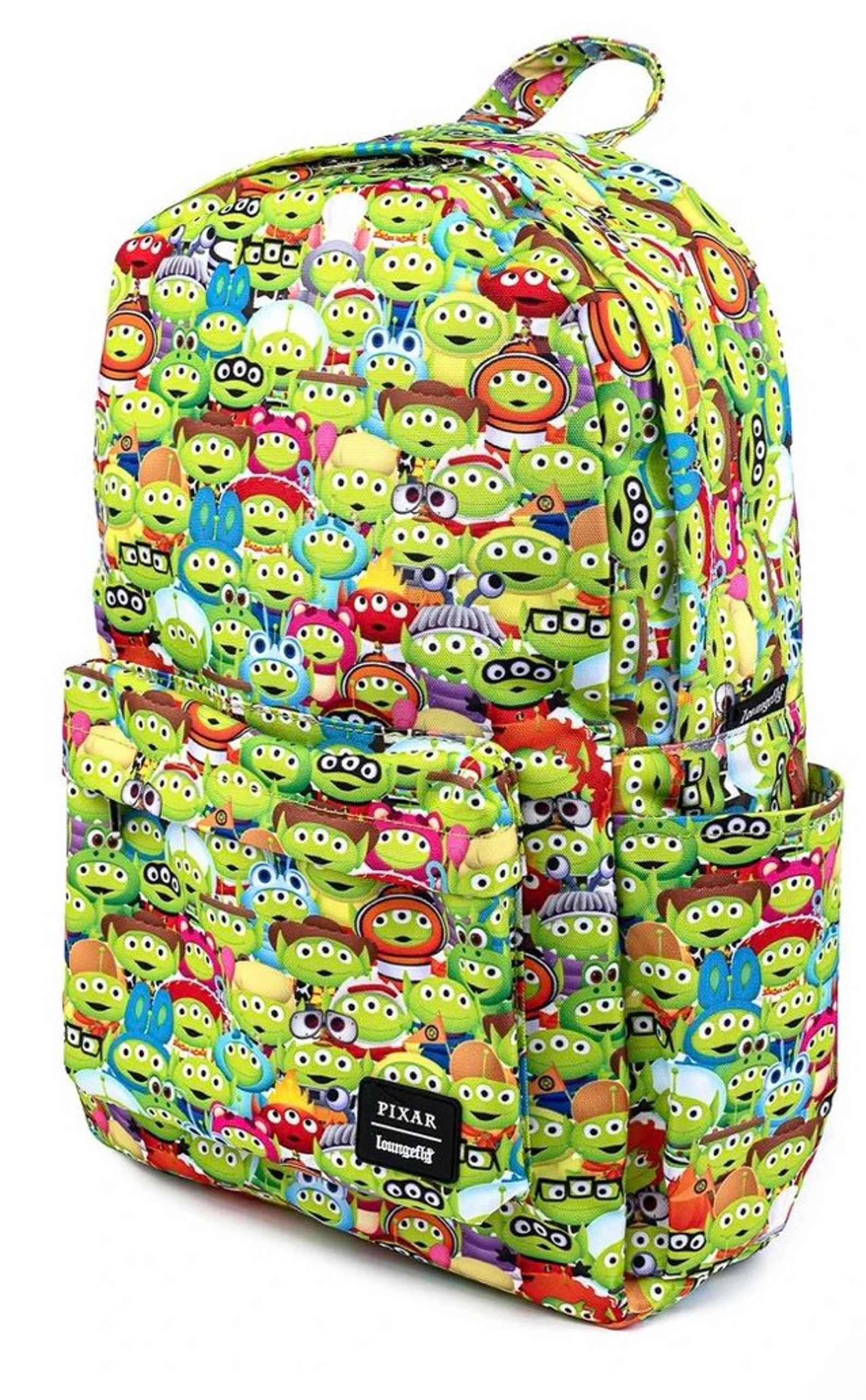 LOUNGEFLY PIXAR Toy Story Alien Outfits Nylon Backpack Etsy