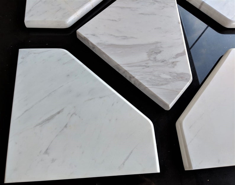 Ezmount 8 Marble Shower Corner Shelf With Install Kit Etsy