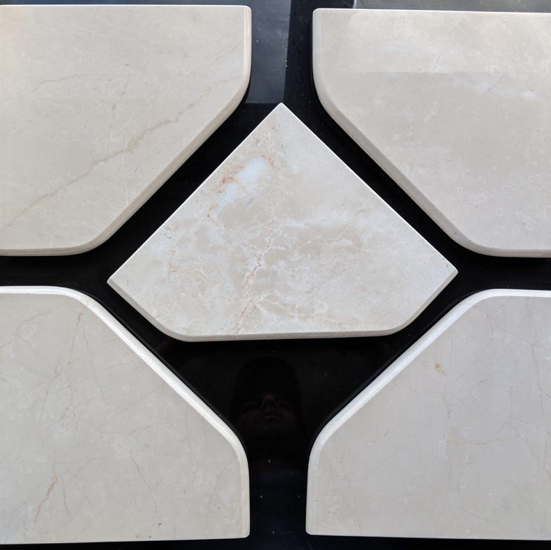 Ezmount 8 Marble Shower Corner Shelf With Install Kit Etsy