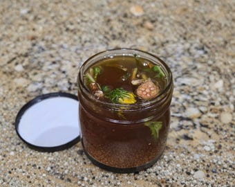 Dandelion infused honey