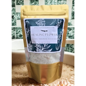 Soothing Therapeutic Muscle Soak with Magnesium flakes
