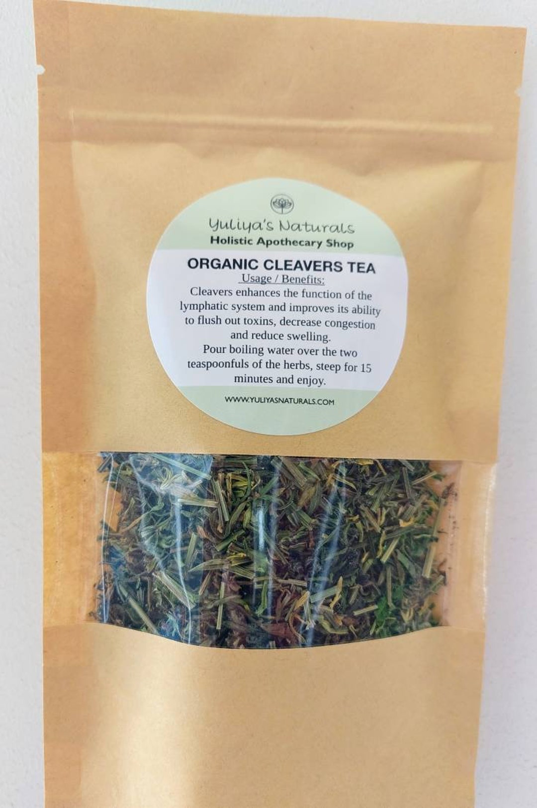 Cleavers Herbal Tea Metabolic Cleanse Tea Etsy