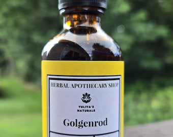 Goldenrod Flowers Glycerin Tincture