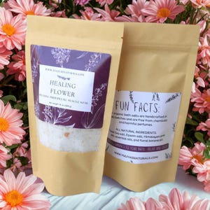 HEALING FLOWER - Relaxing Muscle Soak with Dead Sea Salt