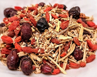 Cholesterol Watch Tea: Barberry Root, Ginger, Goji Berry Blend