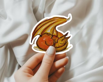 Golden Dragon Sticker Andarna Vinyl Sticker Water Resistant Sticker for Laptops and Journals Fourth Wing Themed Stickers