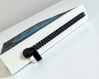 Boekmarker met ritssluiting voor boekenliefhebbers, schattige boekenpaginahouder, speels cadeau voor de lezer, uniek 3D-geprint boekenaccessoire voor de boekenwurm.