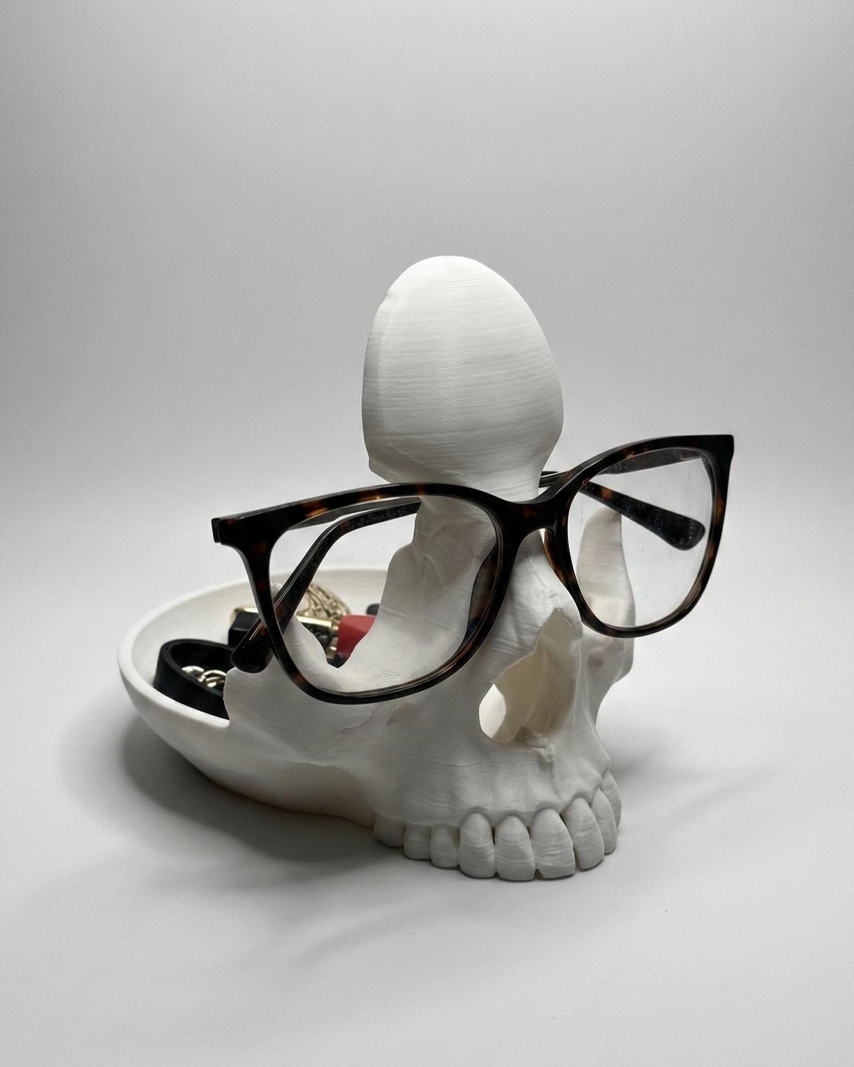 Skull Glasses Holder - Etsy