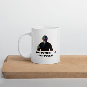 Alien Resident Humor White glossy mug