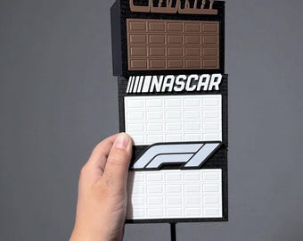 Custom Car Key Holder Mini Garage Key Organizer Birthday Gift for Him Hot Wheel Display Car Lover Custom Key Rack for Car Enthusiast