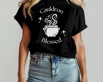 ACOTAR Inspired T-Shirt Cauldron Blessed Rhysand Obsessed Night Court Fan Tee For Acotar Book Lovers Gift for Her