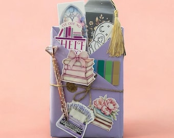 Blind Date with a Mystery Book Surprise Novel for Book Lovers Mystery Wrapped Book Surprise Book Lovers Gift for Readers Librarian Gift Set
