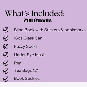 Blind Date Book Mystery Bundle Surprise Reading Gift Box Bookworm Present Literary Surprise Custom Genre Reader Package Cozy Kit Book Lover Full Bundle