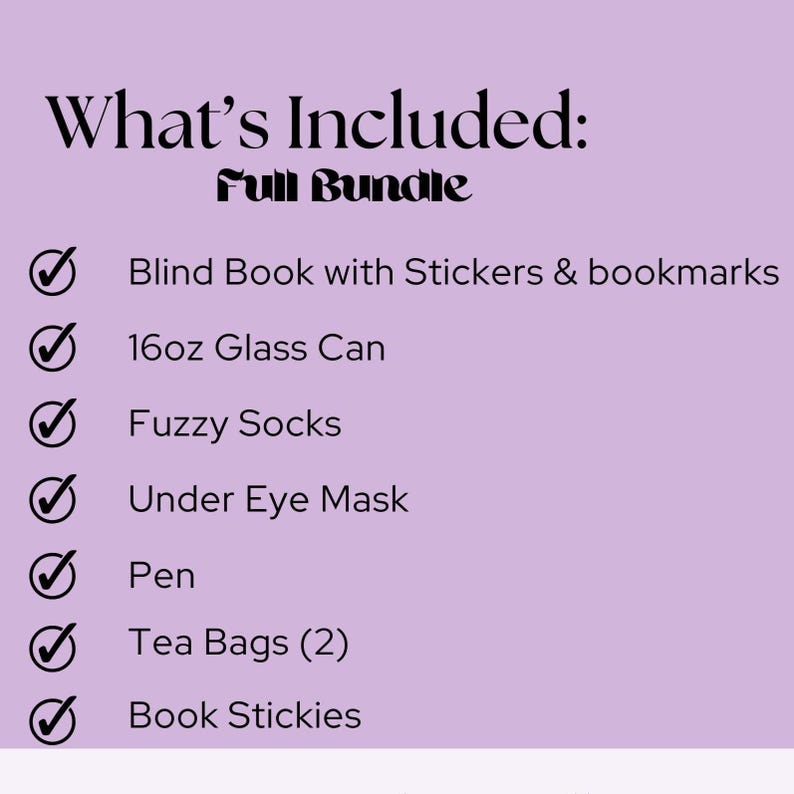 Blind Date Book Mystery Bundle Surprise Reading Gift Box Bookworm Present Literary Surprise Custom Genre Reader Package Cozy Kit Book Lover Full Bundle