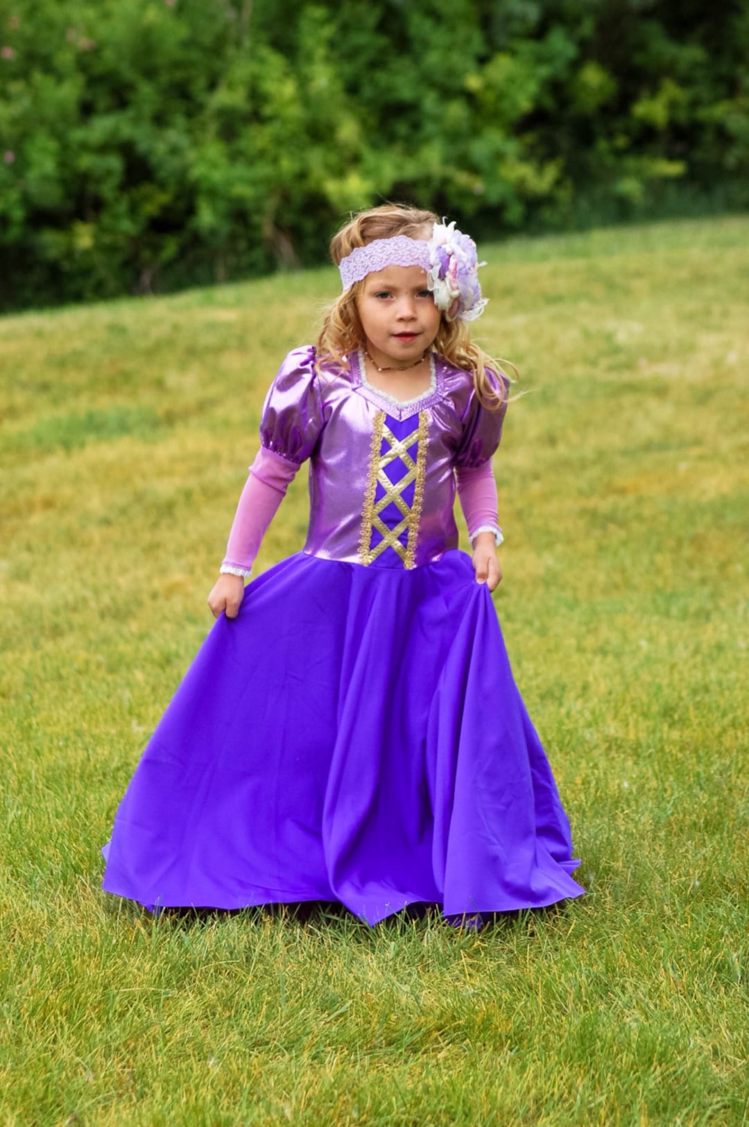 sam's club rapunzel dress Disney Aurora Kids Prestige Gown Costume