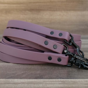 Onyx Wisteria Purple Leash - Waterproof Dog Leash - Pet Leash