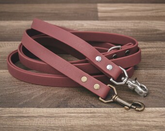 Merlot Red Wine Leash - Waterproof Dog Leash - Pet Leash