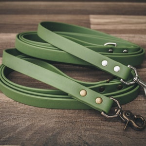 Olive Green - Waterproof Dog Leash - Pet Leash