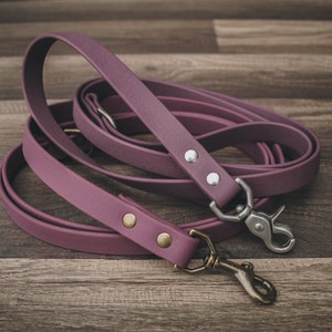 Plum Purple - Waterproof Dog Leash - Pet Leash