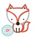 Little Fox Machine Embroidery Applique Design