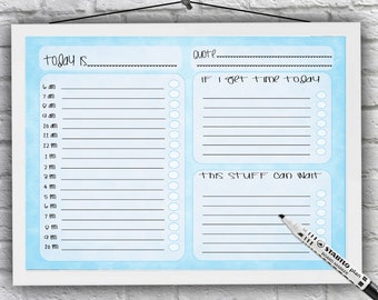 kids daily planner etsy