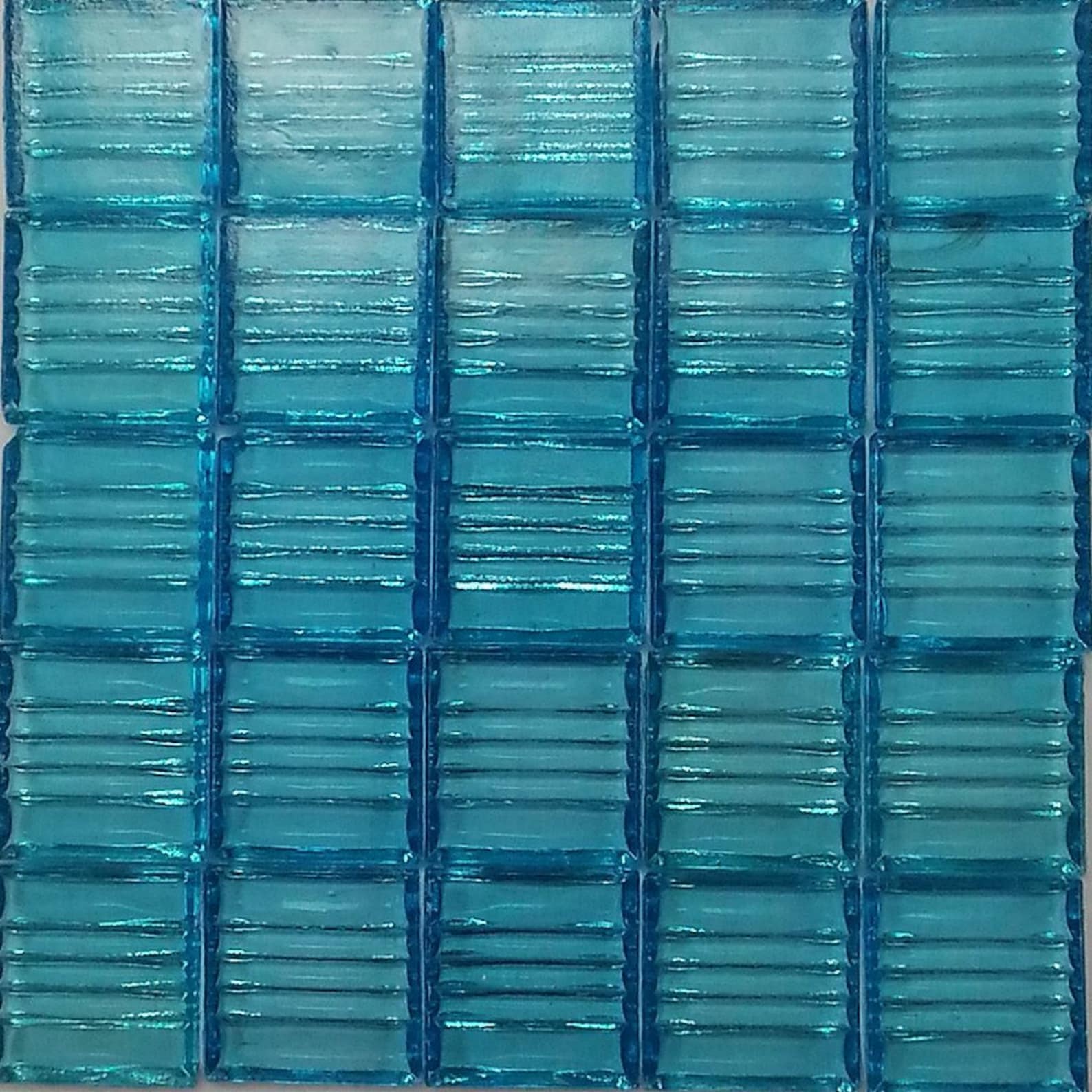 Vitreous Glass Mosaic Tiles 20x20 Mm 3/4 Inch Transparent Etsy