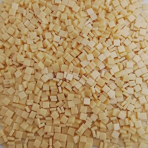 Resin mosaic tiles, Opaque effects, Cornhusk