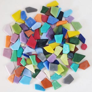 Ceramic tiles, Irregular smooth surface, Mix colors