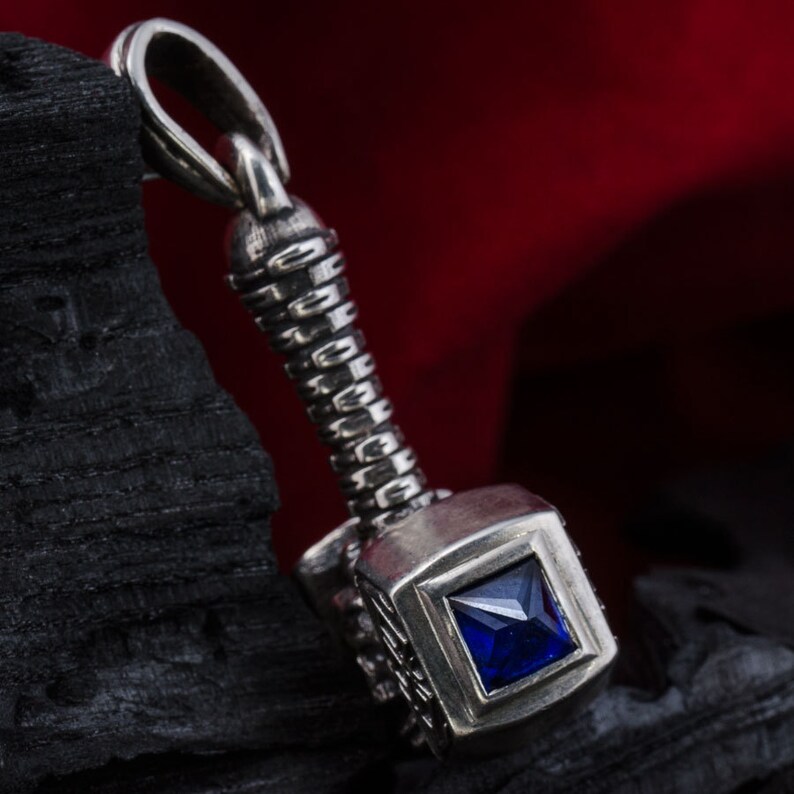 THOR'S HAMMER Viking pendant necklace MJOLNIR Etsy