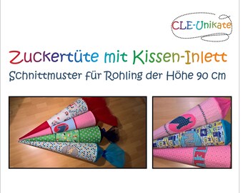 Cono de azúcar XXL con almohada