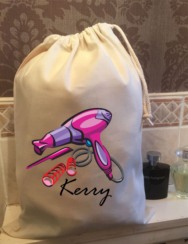 Personalised Hair Dryer Curling Tong Straighteners Storage Bag Etsy