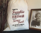 Personalised Bridesmaid Gift Bag - Various Sizes Available Frankie Design