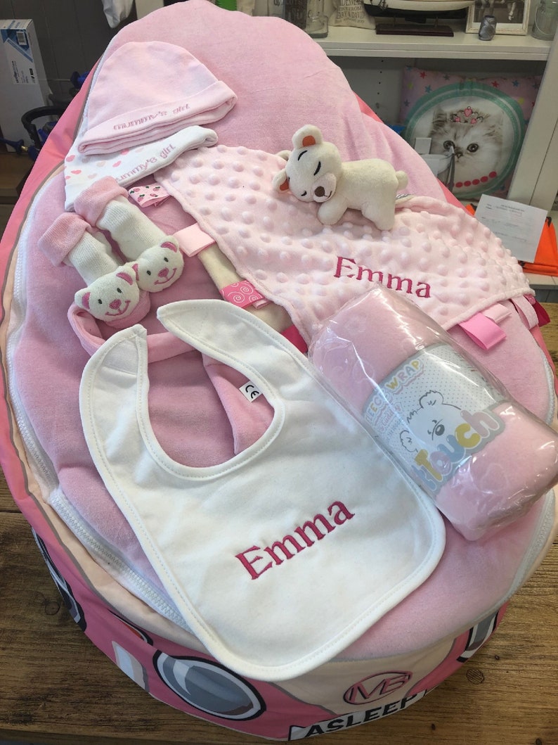 baby personalised bean bag