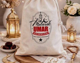 Personalised Eid Gift Bags - Various Sizes Available - Umar Design