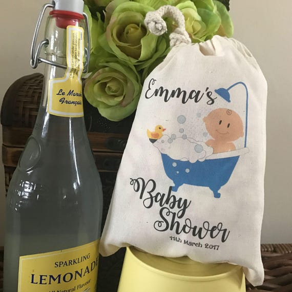 personalised baby shower gift bags