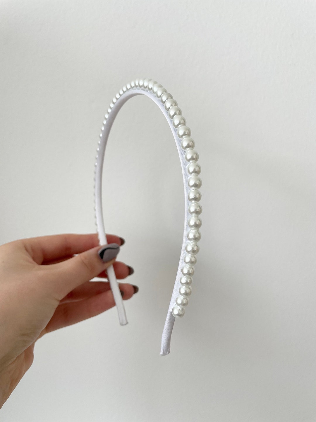 White Pearl Hairband main image 0