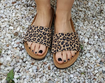 Leopard covers  for the 'Ethical Magic Sliders', your upcycled sliders.