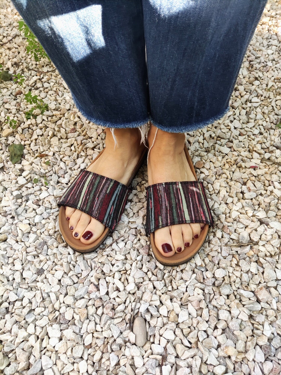 Hippy Summer (dark) Covers for the 'ethical Magic Sliders' Made