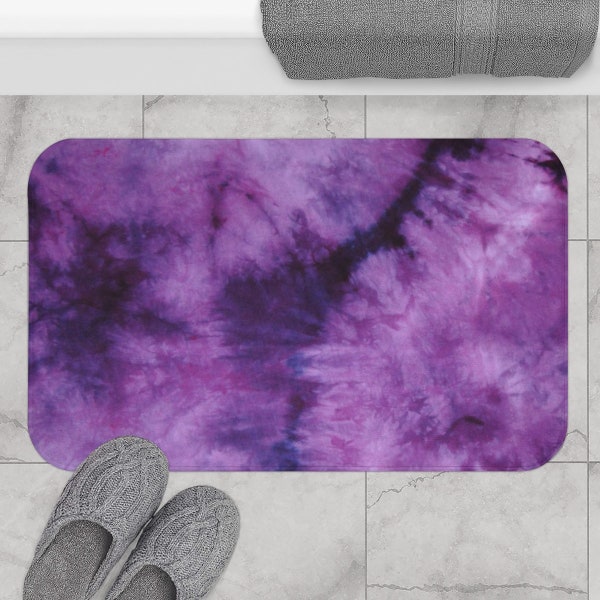 Purple Bathroom Etsy