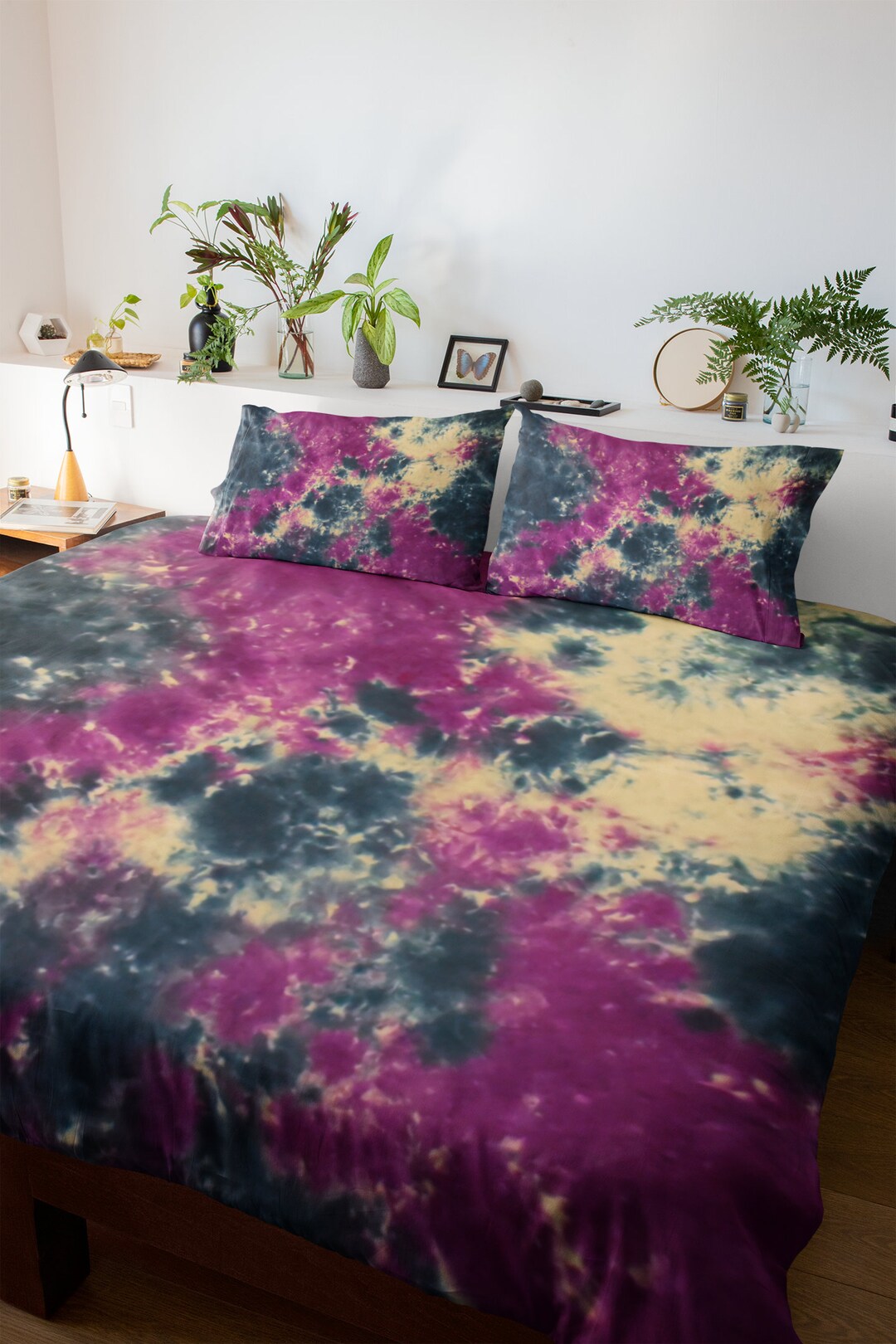 Tie Dye Bedding, Purple Duvet Cover, Blue Duvet Cover, Comforter Cover