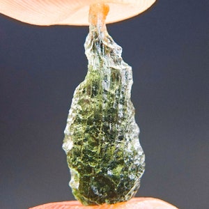Rare Moldavite  - Small Drop - CERTIFIED