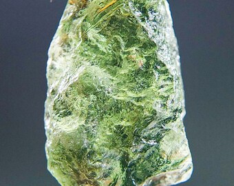 Certified Moldavite - Rare - Poisonous green color