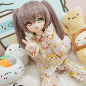 BearMart - Pajamas (Cat) for Mini Dollfie Dream & Mini Super Dollfie dolls